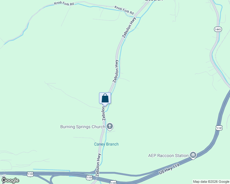 map of restaurants, bars, coffee shops, grocery stores, and more near 198 Ford Road in Pikeville