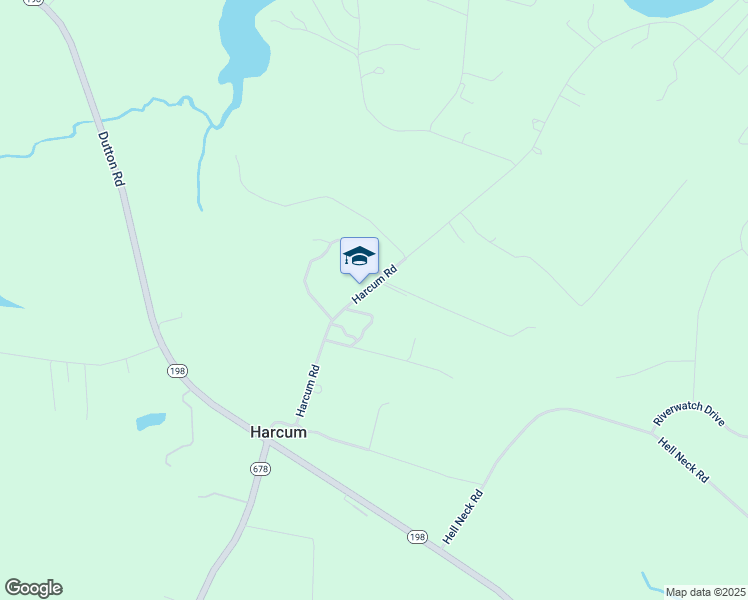 map of restaurants, bars, coffee shops, grocery stores, and more near 11753 Harcum Road in Gloucester