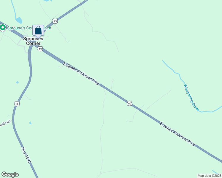 map of restaurants, bars, coffee shops, grocery stores, and more near Highway 60 in Dillwyn
