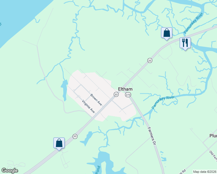 map of restaurants, bars, coffee shops, grocery stores, and more near 8124 Curle Dr in West Point