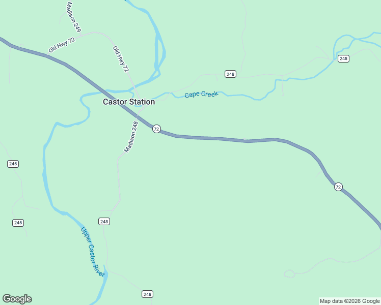 map of restaurants, bars, coffee shops, grocery stores, and more near 4627 Missouri 72 in Fredericktown