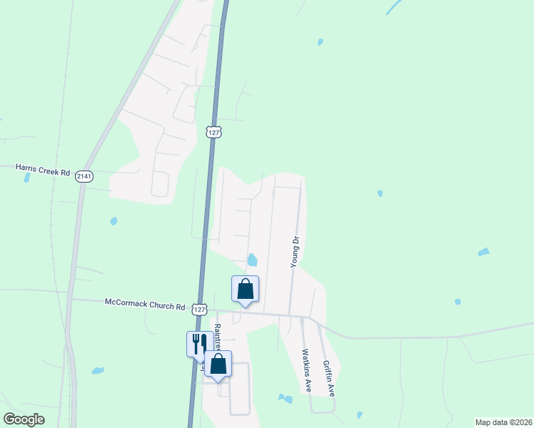 map of restaurants, bars, coffee shops, grocery stores, and more near 254 Roman Road in Stanford