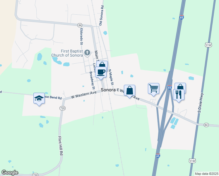 Sonora KY Walk Score