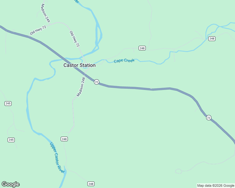 map of restaurants, bars, coffee shops, grocery stores, and more near 4627 Missouri 72 in Fredericktown
