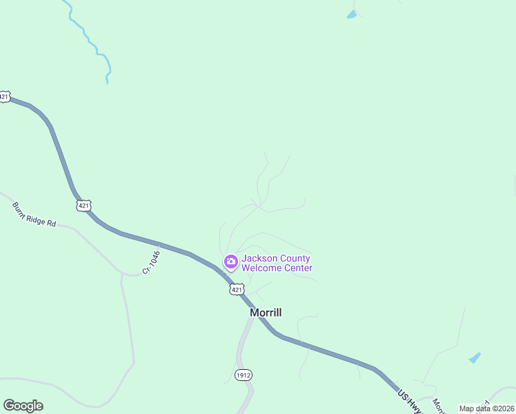 map of restaurants, bars, coffee shops, grocery stores, and more near 250 Big Hill Mountain Road in McKee