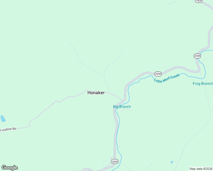 map of restaurants, bars, coffee shops, grocery stores, and more near Big Branch Hollow Road in Banner