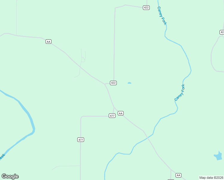 map of restaurants, bars, coffee shops, grocery stores, and more near 3544 State Highway AA in Daisy