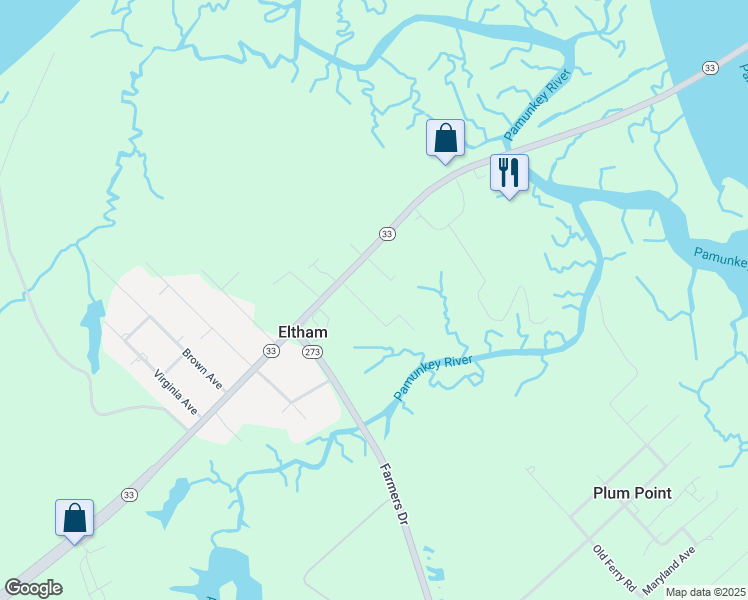 map of restaurants, bars, coffee shops, grocery stores, and more near 8201 Jackson Street in West Point