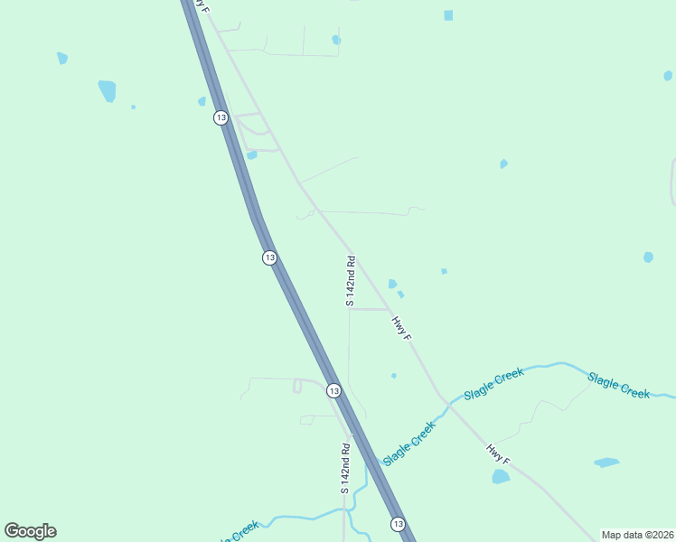 map of restaurants, bars, coffee shops, grocery stores, and more near 5001-5037 South 142nd Road in Bolivar