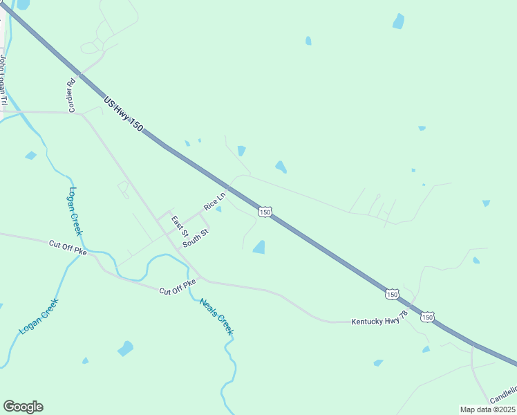 map of restaurants, bars, coffee shops, grocery stores, and more near U.S. 150 in Stanford