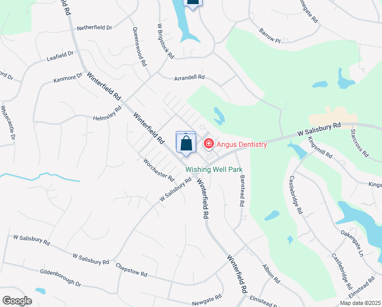 map of restaurants, bars, coffee shops, grocery stores, and more near 14031 Steeplestone Drive in Midlothian
