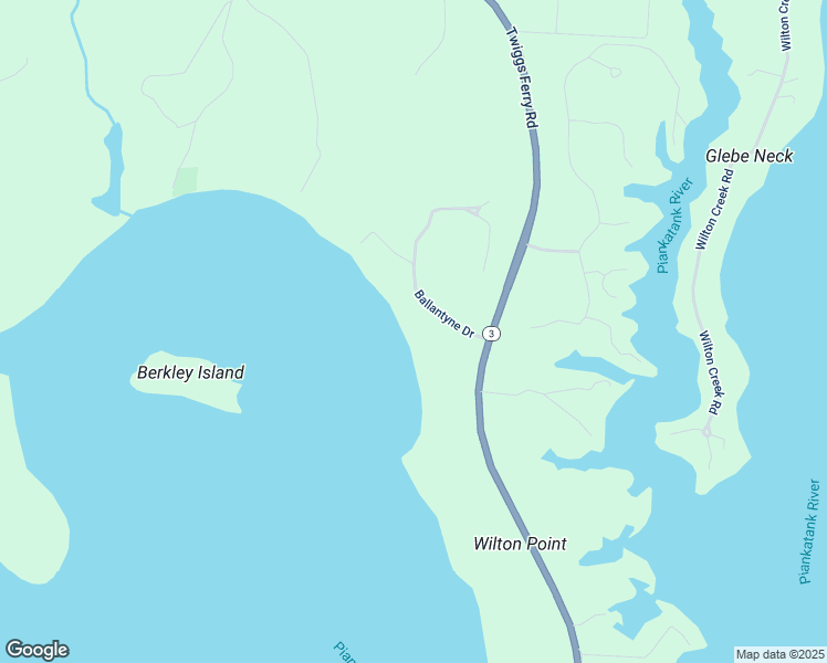 map of restaurants, bars, coffee shops, grocery stores, and more near 1061 Twiggs Ferry Road in Hartfield