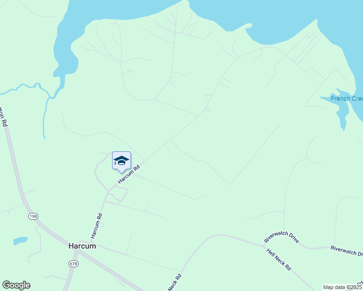 map of restaurants, bars, coffee shops, grocery stores, and more near 7404 Granny Valley Road in Gloucester