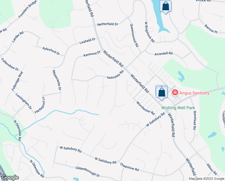 map of restaurants, bars, coffee shops, grocery stores, and more near 2500 Rochester Court in Midlothian