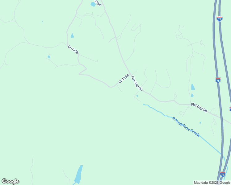 map of restaurants, bars, coffee shops, grocery stores, and more near Shalyn Drive in Berea