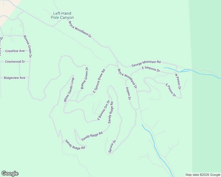 map of restaurants, bars, coffee shops, grocery stores, and more near Spruce Drive in Kanab