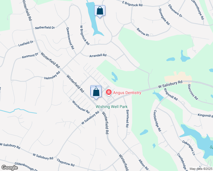 map of restaurants, bars, coffee shops, grocery stores, and more near 13922 Pagehurst Terrace in Midlothian