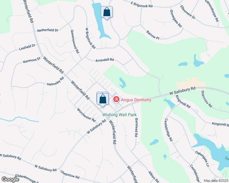 map of restaurants, bars, coffee shops, grocery stores, and more near 13910 Pagehurst Terrace in Midlothian