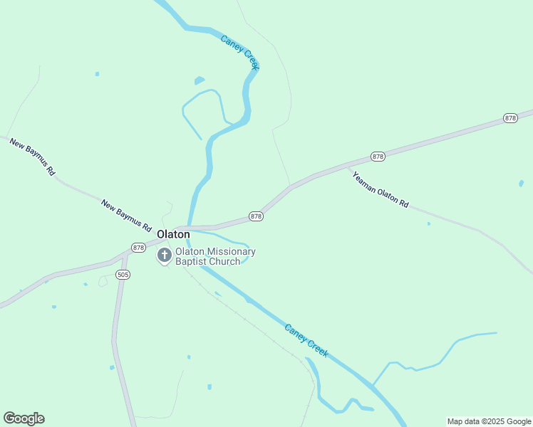 map of restaurants, bars, coffee shops, grocery stores, and more near 6262 Kentucky 878 in Olaton