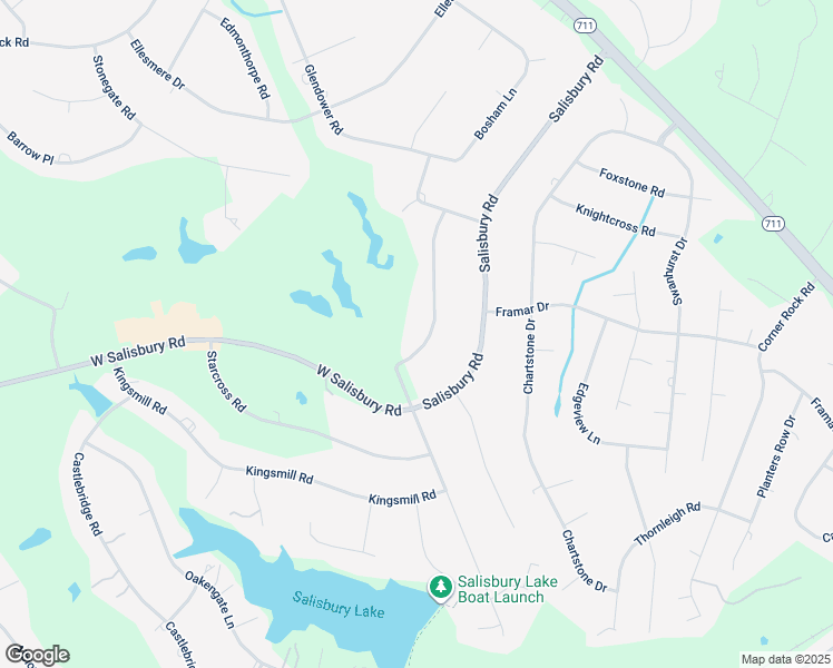 map of restaurants, bars, coffee shops, grocery stores, and more near 2520 Radstock Road in Midlothian