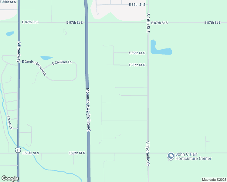 map of restaurants, bars, coffee shops, grocery stores, and more near 1424-1428 East 91st Street South in Haysville