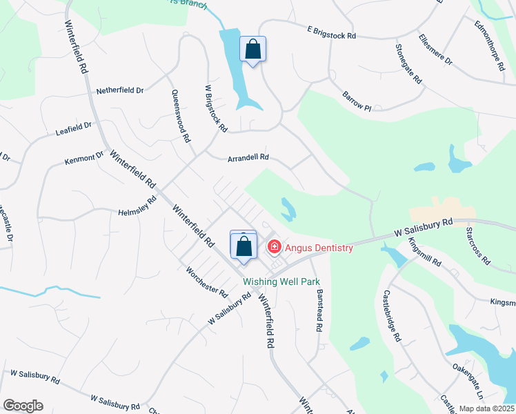 map of restaurants, bars, coffee shops, grocery stores, and more near 13901 Ladybank Court in Midlothian