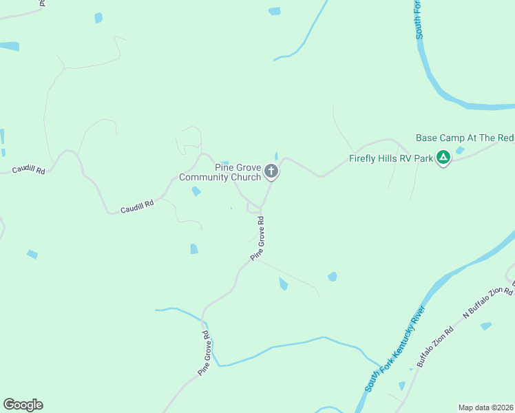 map of restaurants, bars, coffee shops, grocery stores, and more near 1021 Pine Grove Road in Beattyville