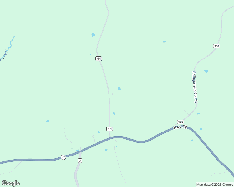 map of restaurants, bars, coffee shops, grocery stores, and more near State Highway HH in Fredericktown