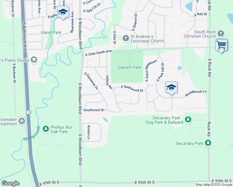 map of restaurants, bars, coffee shops, grocery stores, and more near 1000 Hawthorne Court in Derby