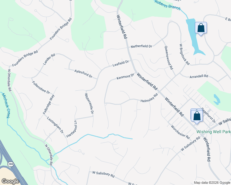 map of restaurants, bars, coffee shops, grocery stores, and more near 14359 Kenmont Drive in Midlothian