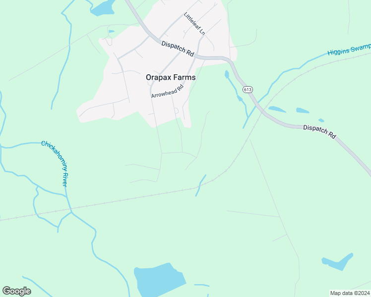 map of restaurants, bars, coffee shops, grocery stores, and more near 8459 Warrior Road in Quinton