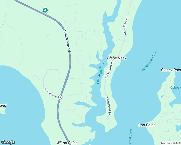 map of restaurants, bars, coffee shops, grocery stores, and more near 98 Heron Point Lane in Hartfield