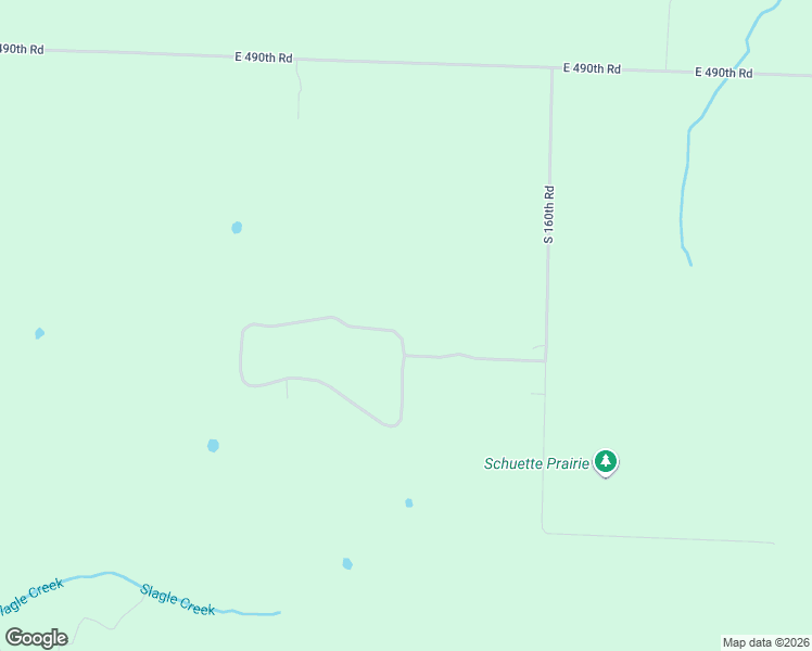 map of restaurants, bars, coffee shops, grocery stores, and more near 1565 East 496th Road in Bolivar