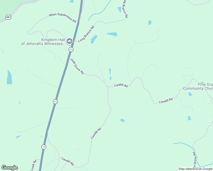 map of restaurants, bars, coffee shops, grocery stores, and more near 266 Caudill Road in Beattyville