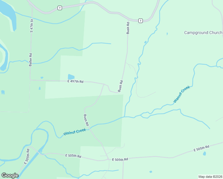 map of restaurants, bars, coffee shops, grocery stores, and more near 641 East 497th Road in Aldrich