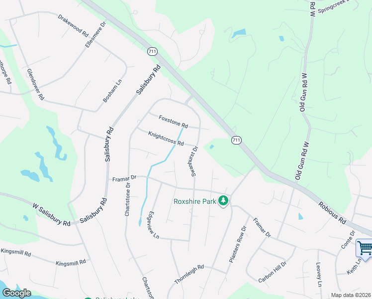 map of restaurants, bars, coffee shops, grocery stores, and more near 12701 Knightcross Road in Midlothian