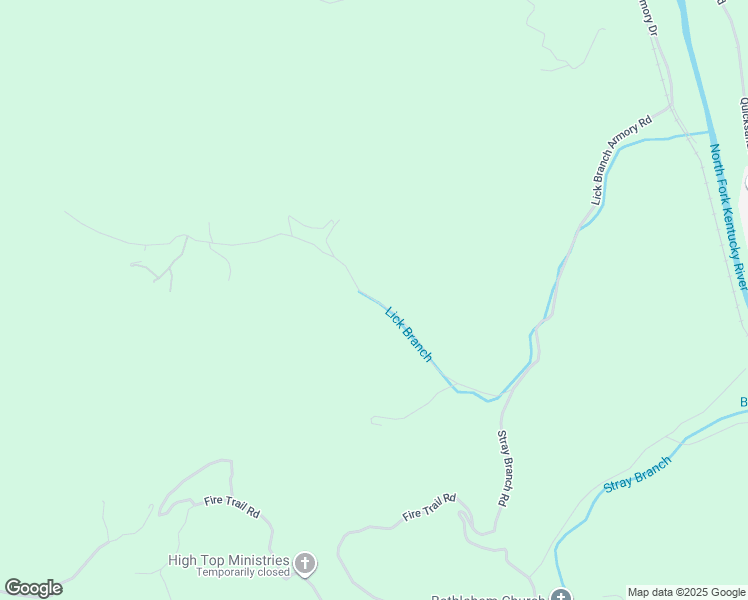 map of restaurants, bars, coffee shops, grocery stores, and more near 1241 Lick Branch Armory Road in Jackson