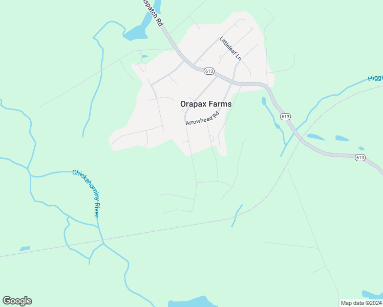 map of restaurants, bars, coffee shops, grocery stores, and more near 8601 Black Creek Road in Quinton