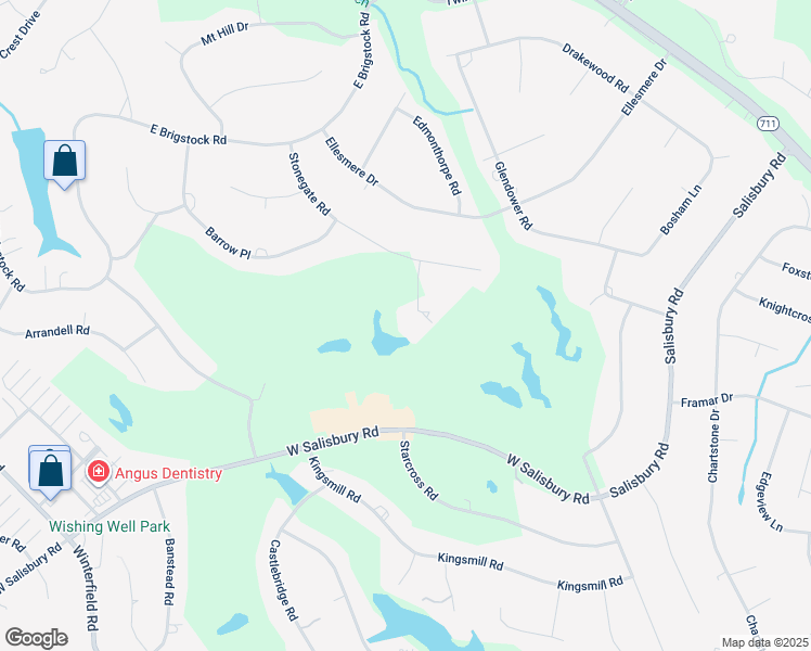 map of restaurants, bars, coffee shops, grocery stores, and more near 2724 Stonegate Court in Midlothian