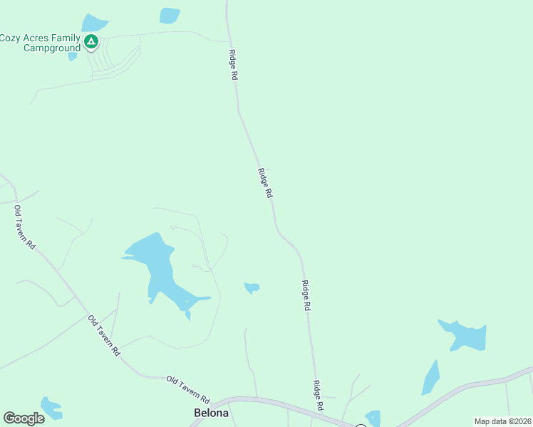 map of restaurants, bars, coffee shops, grocery stores, and more near 2117 Ridge Road in Powhatan