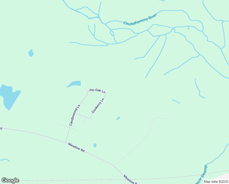 map of restaurants, bars, coffee shops, grocery stores, and more near 2808 Pin Oak Lane in Sandston