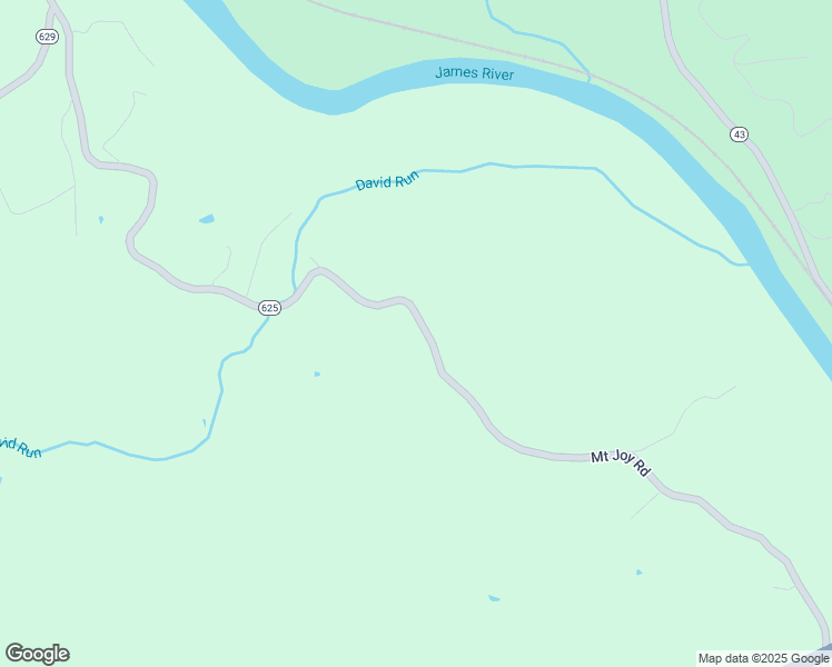 map of restaurants, bars, coffee shops, grocery stores, and more near 1905 Mount Joy Road in Buchanan