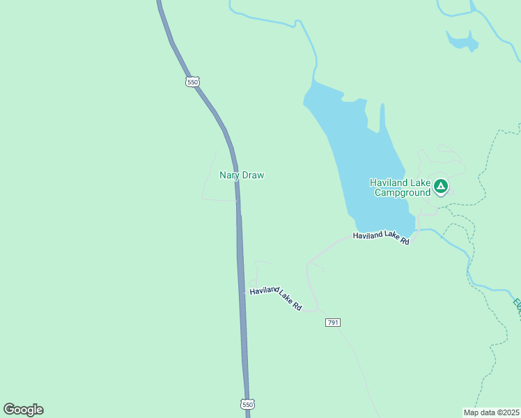 map of restaurants, bars, coffee shops, grocery stores, and more near 42570 U.S. 550 in Durango