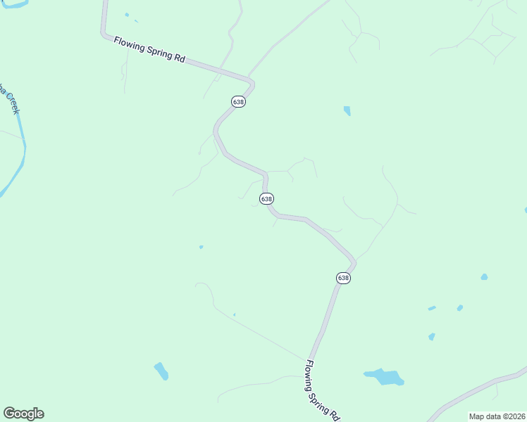 map of restaurants, bars, coffee shops, grocery stores, and more near 1250-1354 Flowing Spring Road in Buchanan