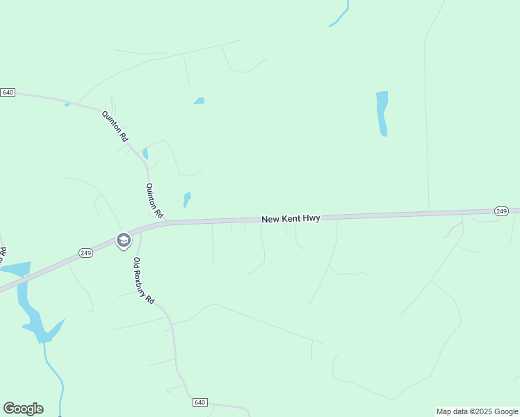 map of restaurants, bars, coffee shops, grocery stores, and more near 4346 New Kent Highway in Quinton