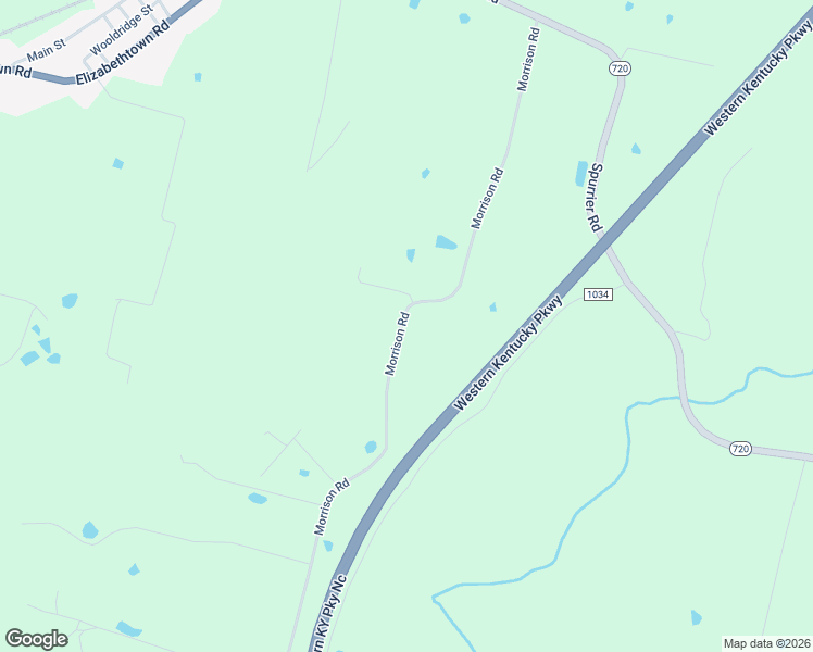 map of restaurants, bars, coffee shops, grocery stores, and more near 777 Morrison Road in Big Clifty