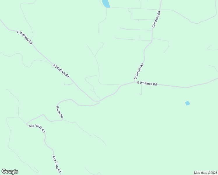 map of restaurants, bars, coffee shops, grocery stores, and more near 5518 East Whitlock Road in Mariposa