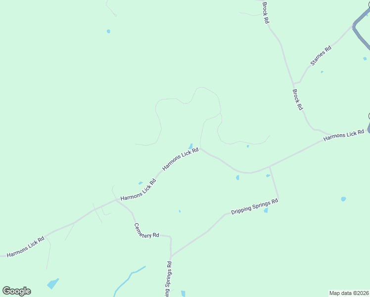 map of restaurants, bars, coffee shops, grocery stores, and more near 3951 Harmons Lick Road in Crab Orchard