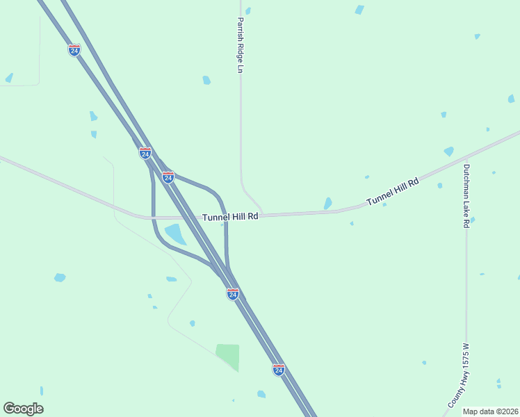 map of restaurants, bars, coffee shops, grocery stores, and more near 2-314 Parrish Ridge Lane in Goreville