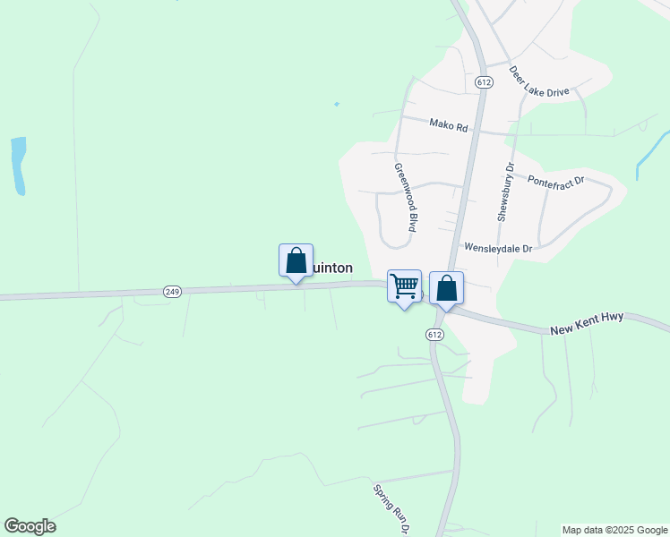 5410 New Kent Highway, Quinton VA Walk Score